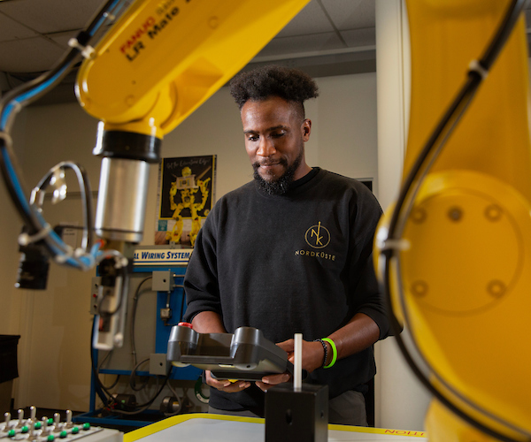 Manufacturing worker