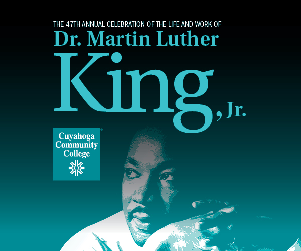 Graphic with image of Martin Luther King Jr.