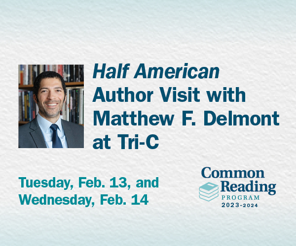 Graphic for Common Read with image of Matthew F. Delmont