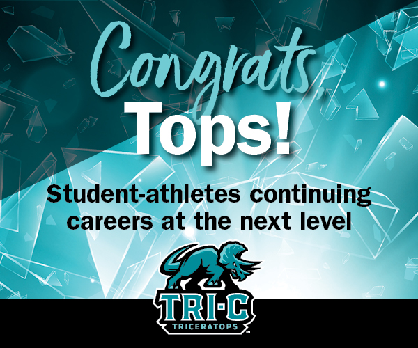 Graphics with Triceratops logo