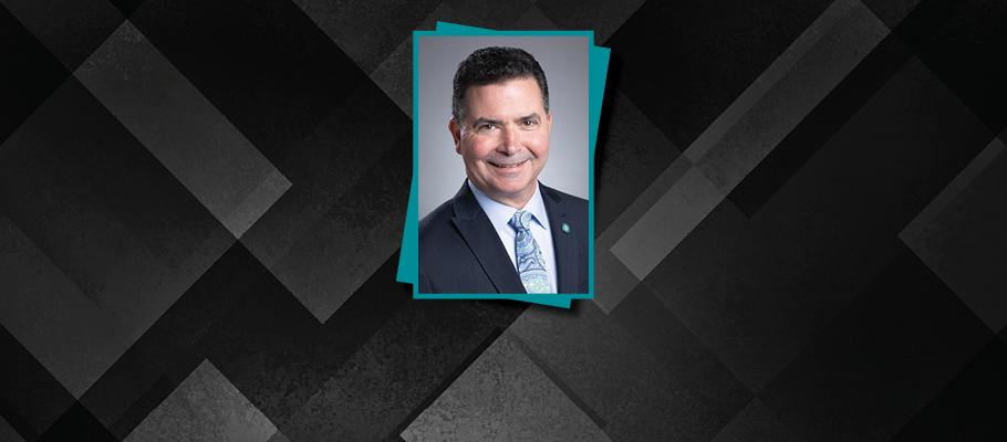 Graphic with image of David Kuntz
