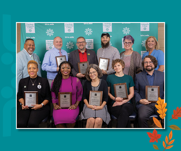 Photo of the winners of the Ralph Besse Award