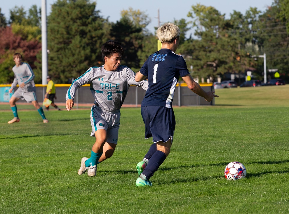Tri-C soccer player