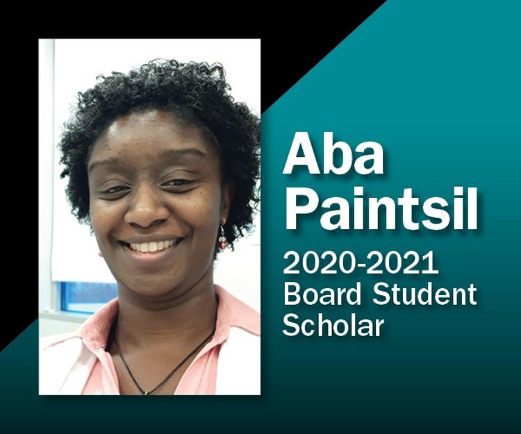 Aba Paintsil Board Student Scholar slide