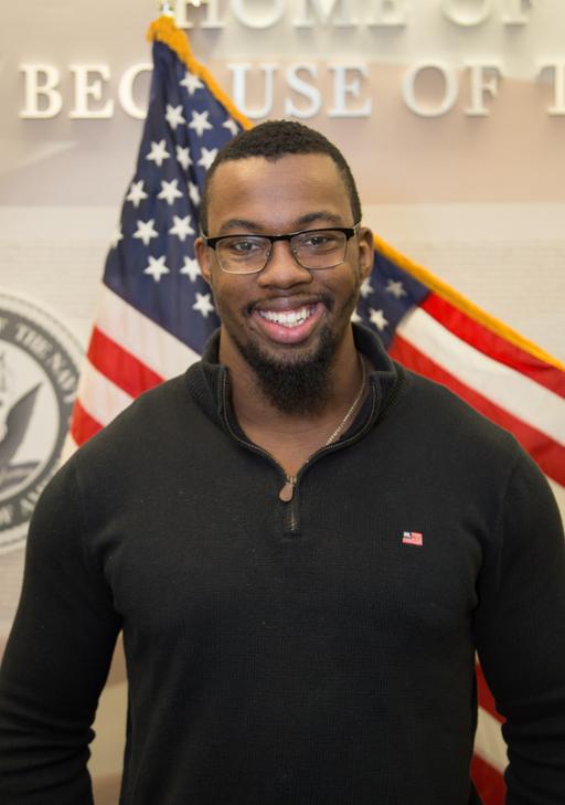 Allen Bray Jr. at the Alfred Lerner Veterans Services Center at Tri-C's Eastern Campus
