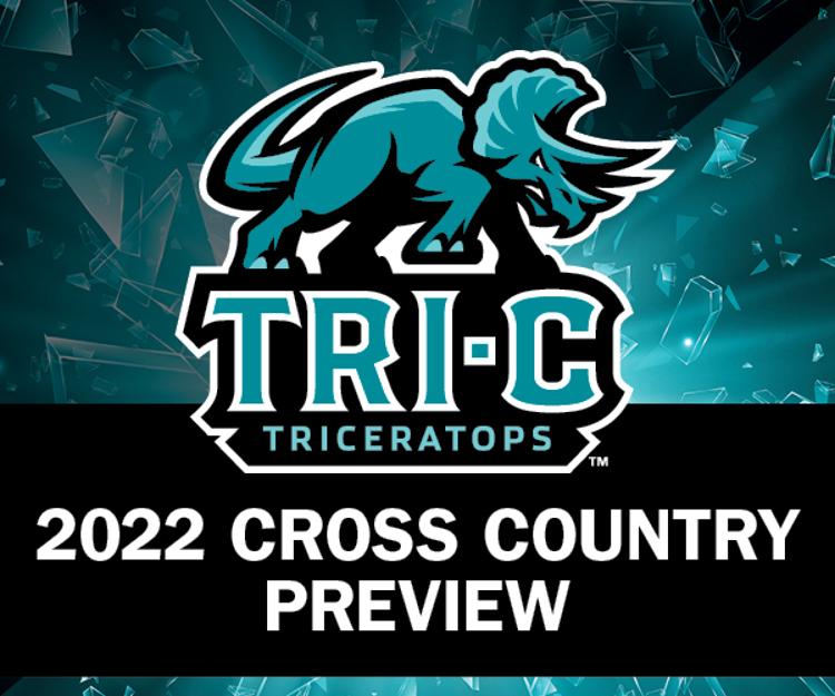 Graphic of Triceratops athletics logo
