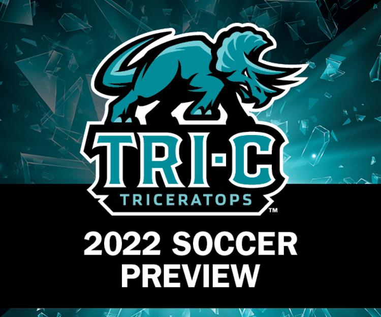 Graphic with Triceratops logo