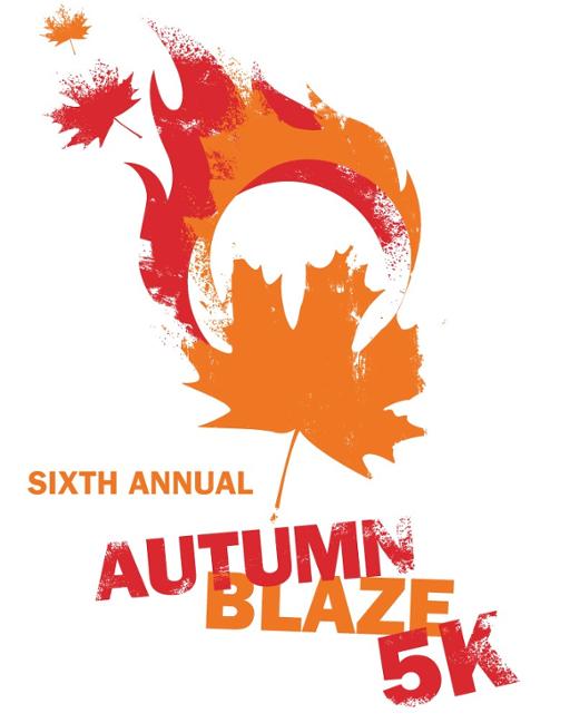 Autumn Blaze 5K logo