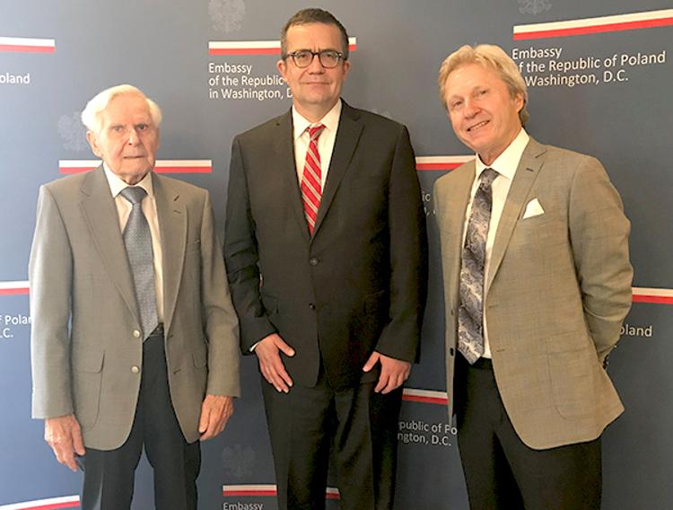 Left to right: Marian Bajda, Piotr Wilczek and Andrew Bajda