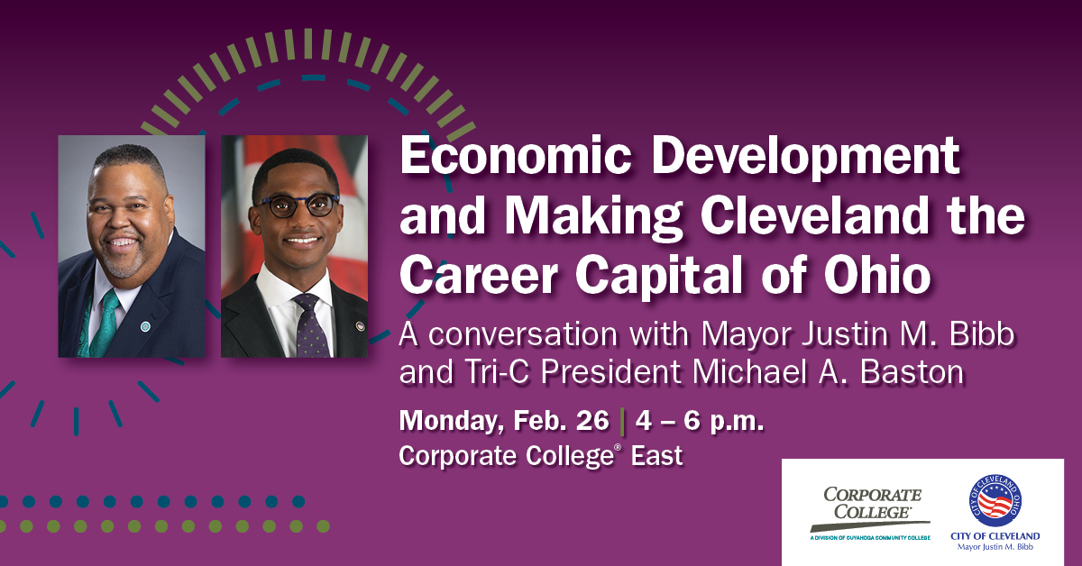 Cleveland Mayor, TriC President To Discuss City’s Future