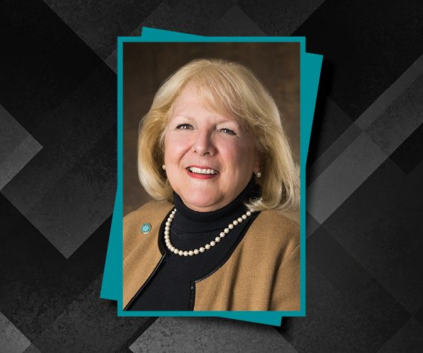 Graphic with image of Claire Rosacco