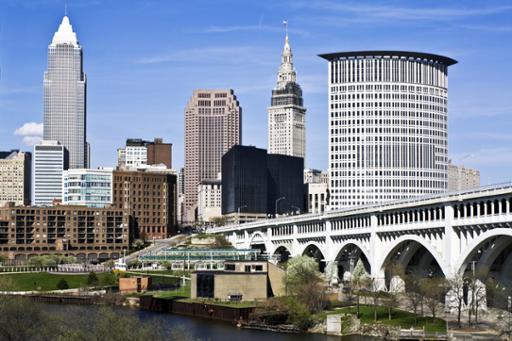 Cleveland skyline