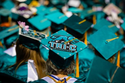 Tri-C graduates at a prior commencement