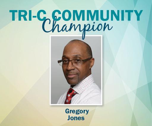 2020 Tri-C Community Champion Gregory Jones