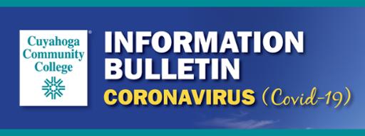 Coronavirus information bulletin