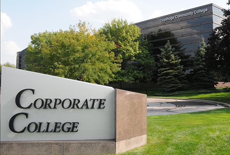 Corporate College signage
