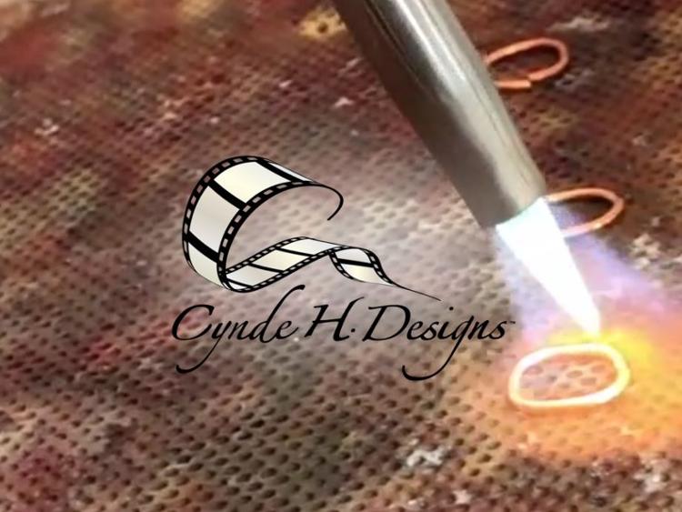Cynde H. Designs logo screen