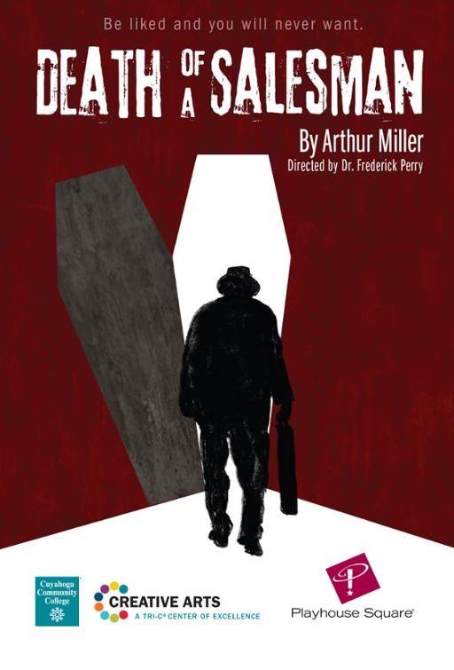 Poster for 'Death of a Salesman' production