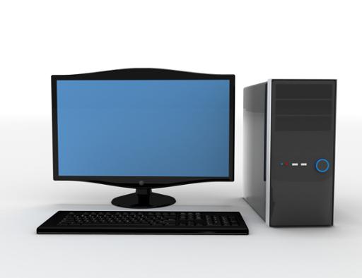 Desktop computer unit
