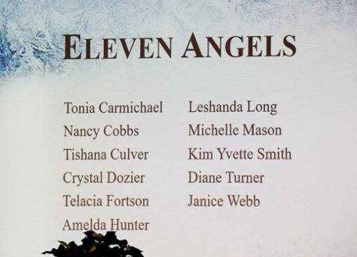 Names of the eleven victims of Anthony Sowell