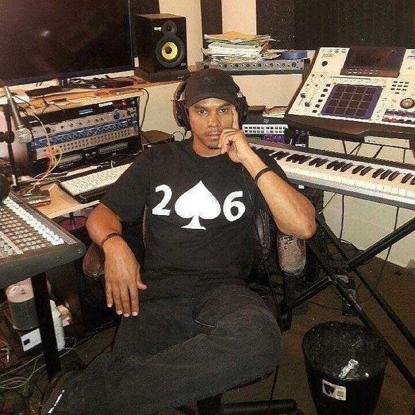 Eric Wilson in studio