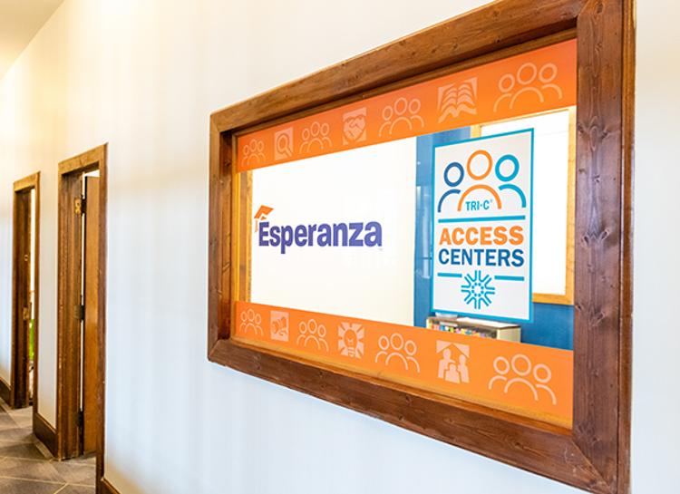 Esperanza office signage