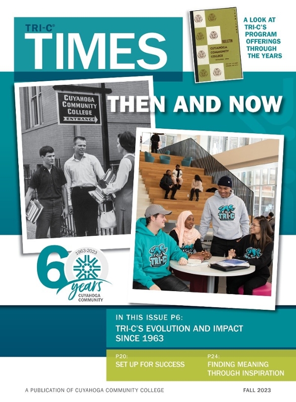 Image of Fall 2023 Tri-C Times cover