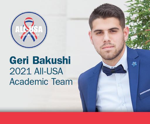 Geri Bakushi All-USA Academic Team