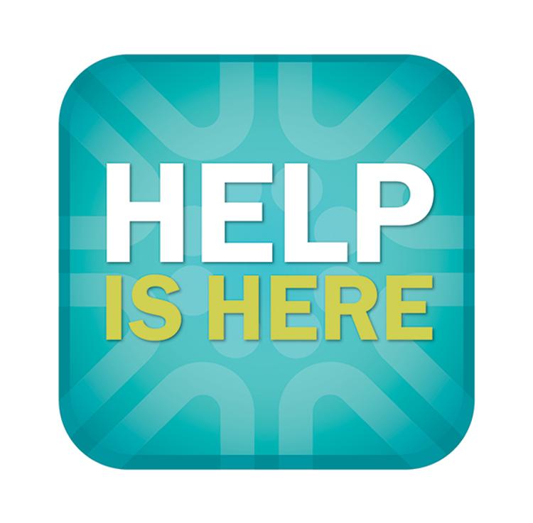 Help is Here app logo
