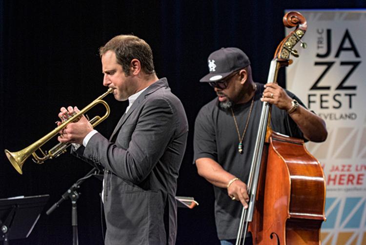 Dominick Farinacci and Christian McBride perform during a recent taping of Applause Performances