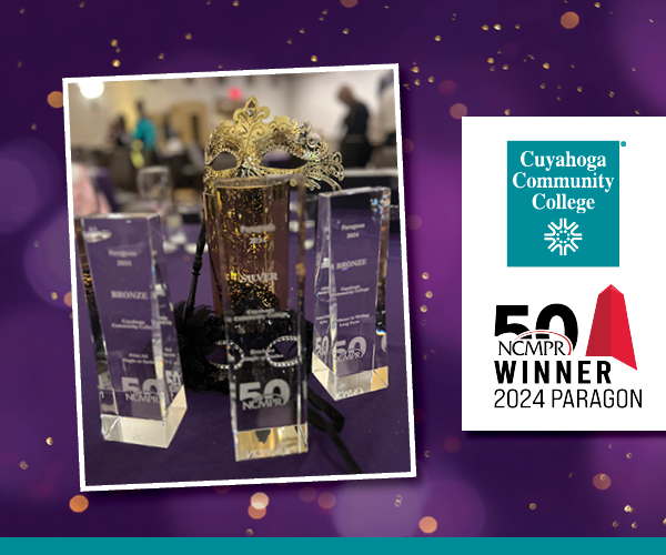 Graphic with image of Paragon Awards and NCMPR logo