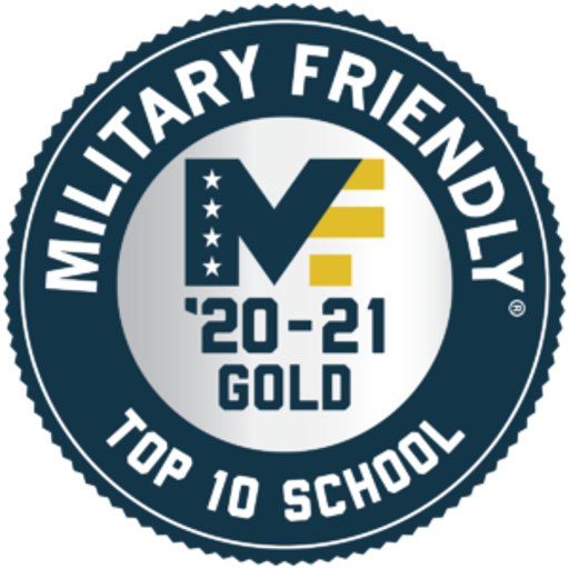 Military Friendly Top 10 School logo
