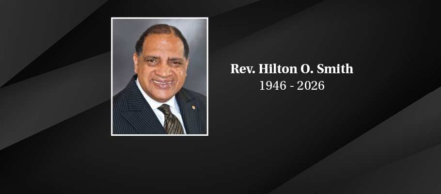Graphic with image of Hilton O. Smith