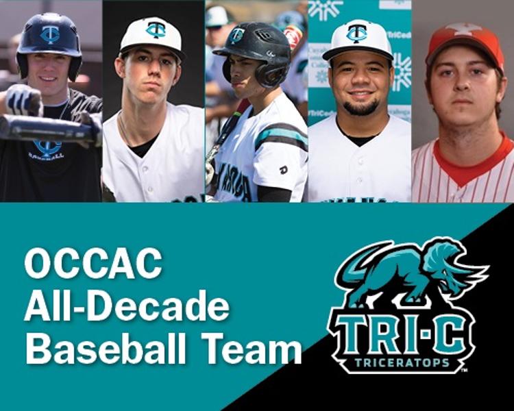 Tri-C OCCAC All-Decade Team members
