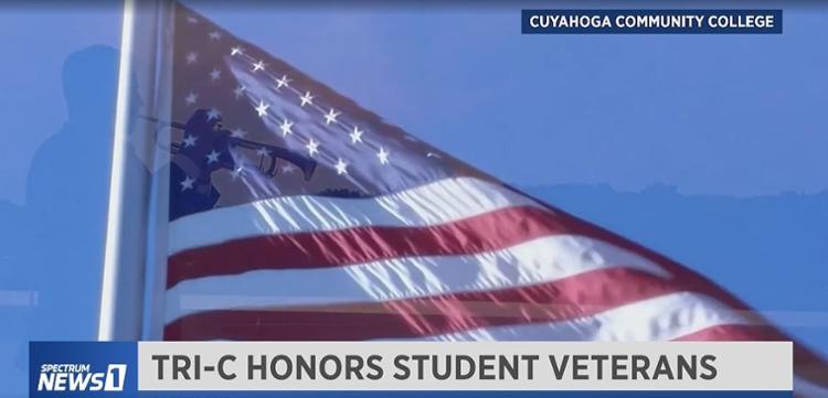 Spectrum News 1 Veterans Day screenshot