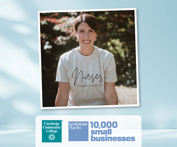 Graphic with 10KSB logo and image of Ann Konkoly