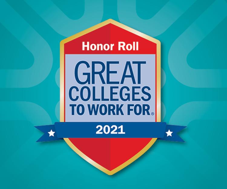 Great Colleges to Work For Honor Roll logo