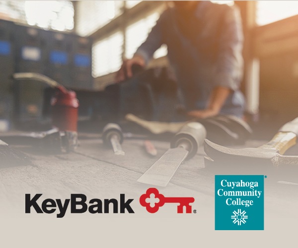 Graphic with Tri-C and KeyBank logo
