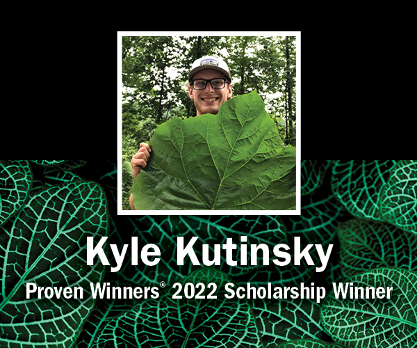 Graphic with image of Kyle Kutinsky