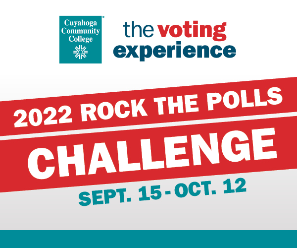 Rock the Polls logo and graphic