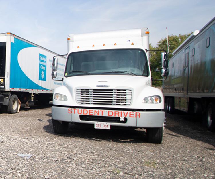 Student driver training truck