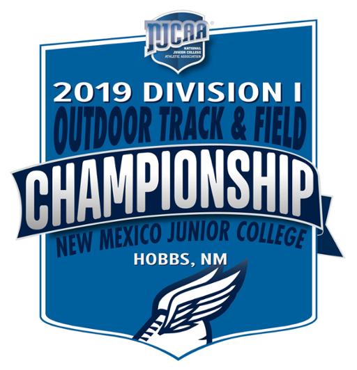2019 NJCAA Track National Championship logo
