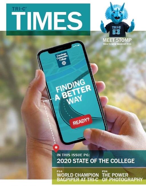 Cover of the Fall edition of Tri-C Times