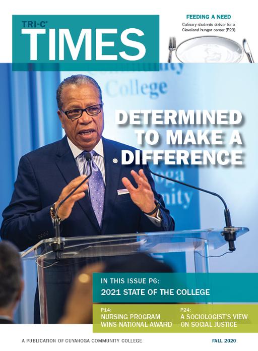 Tri-C Times Fall 2020 Cover