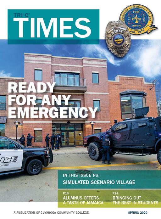 Cover of Spring 2020 Tri-C Times
