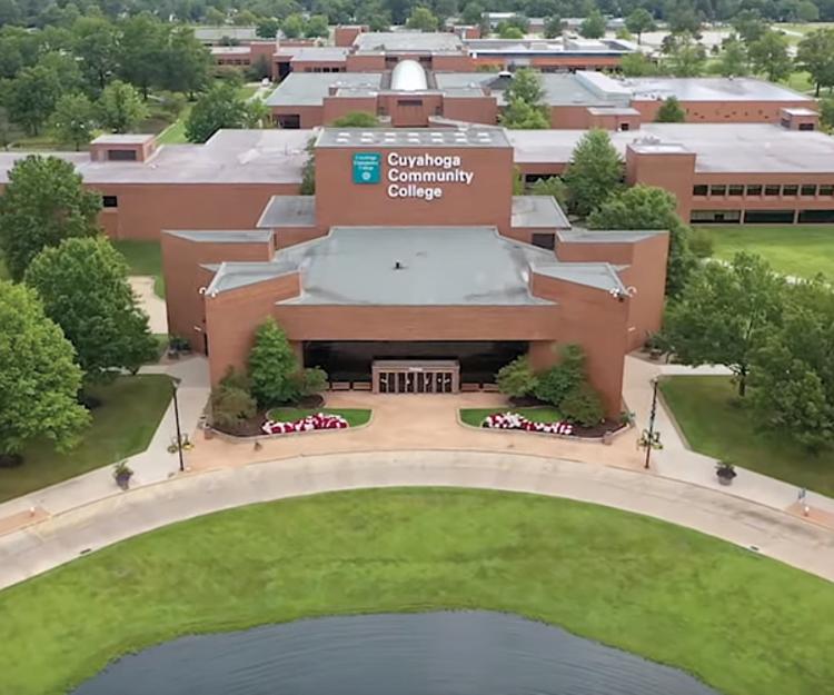 Tri-C Western Campus main entrance