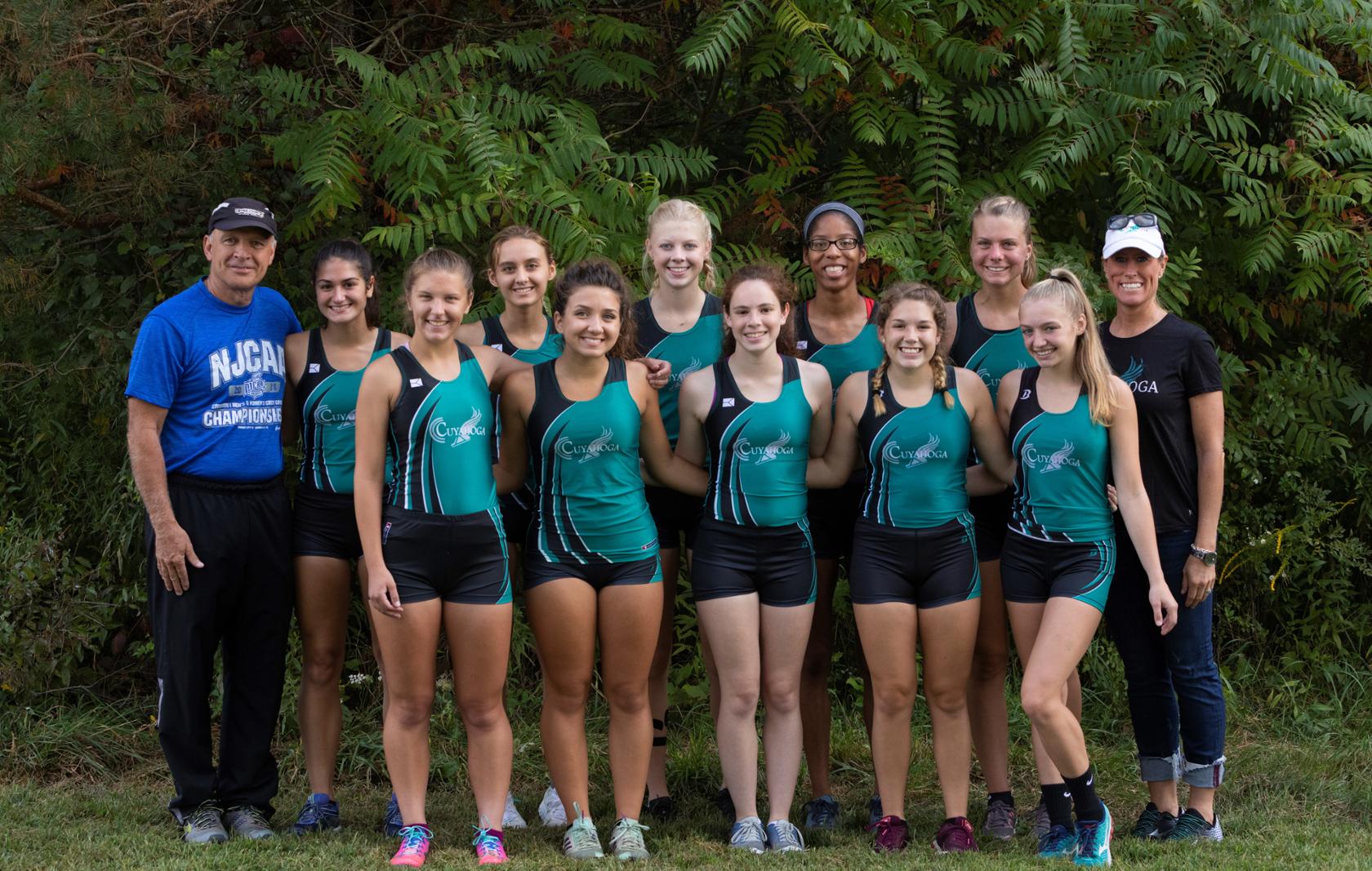 Tri-C women's cross country team