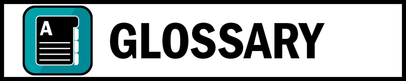 Glossary Button