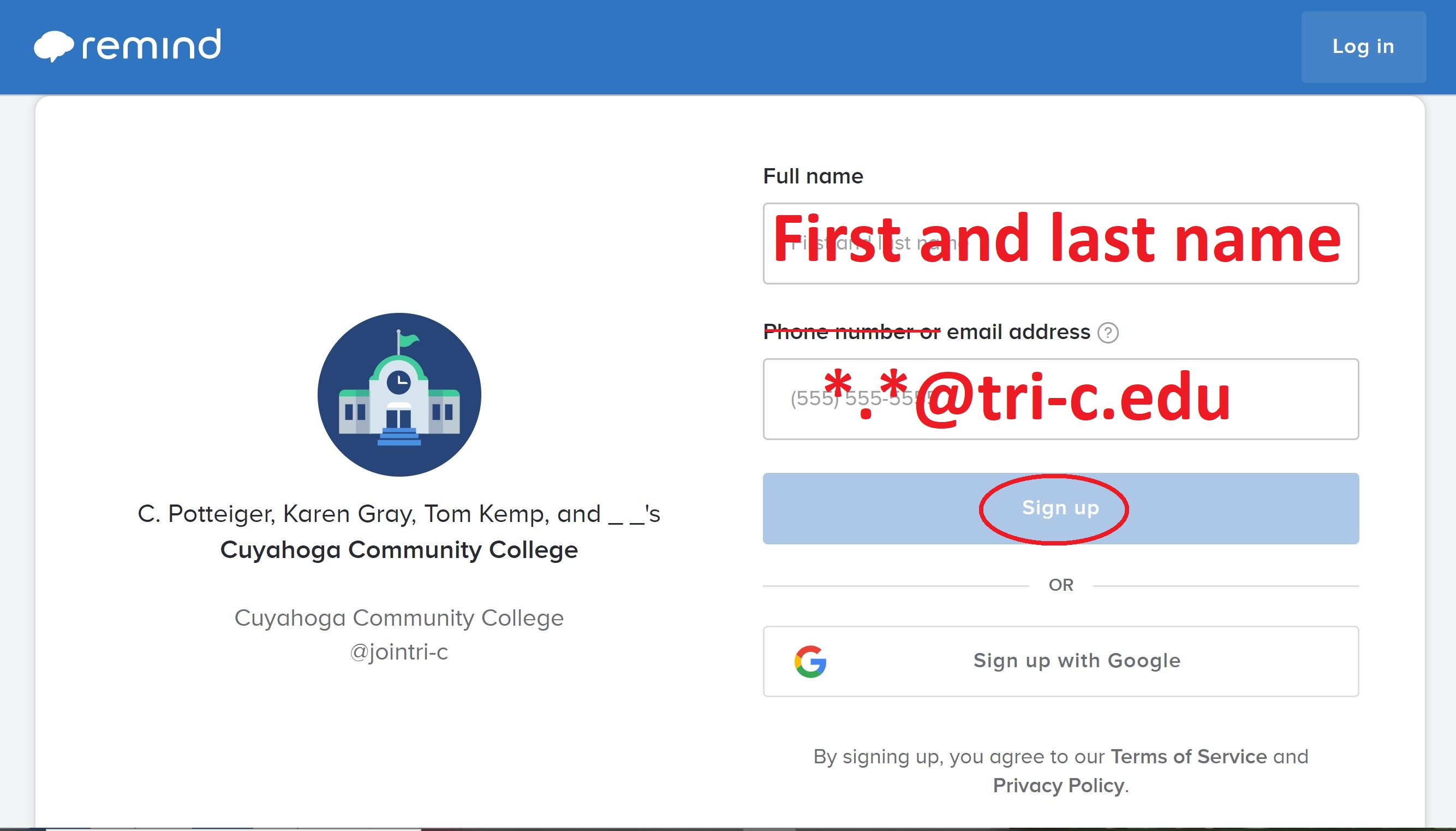 Account Creation Image