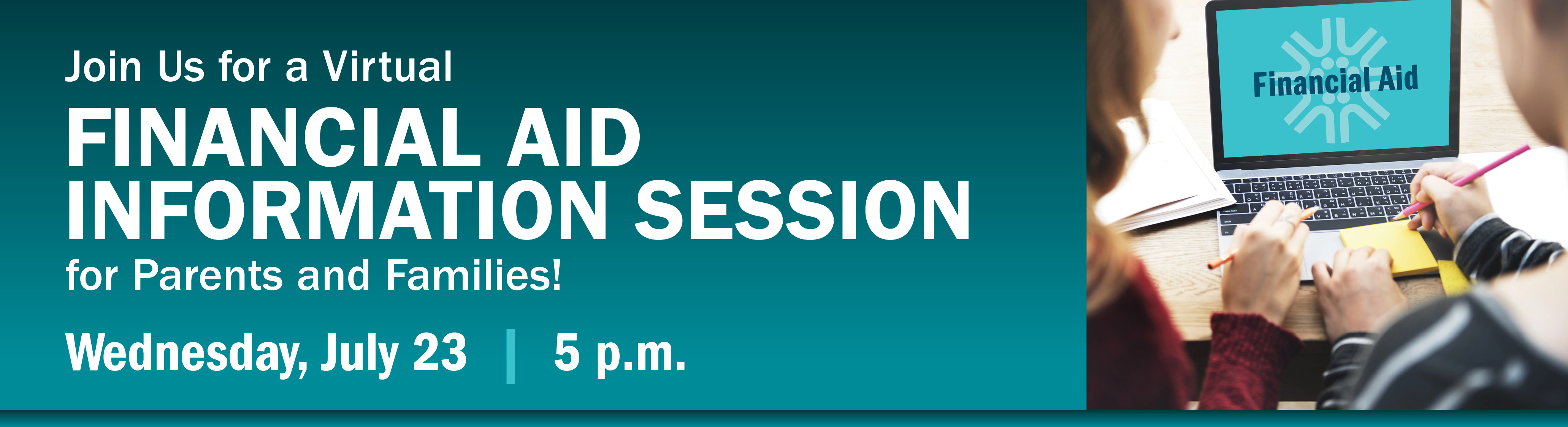 Virtual Financial Aid Session